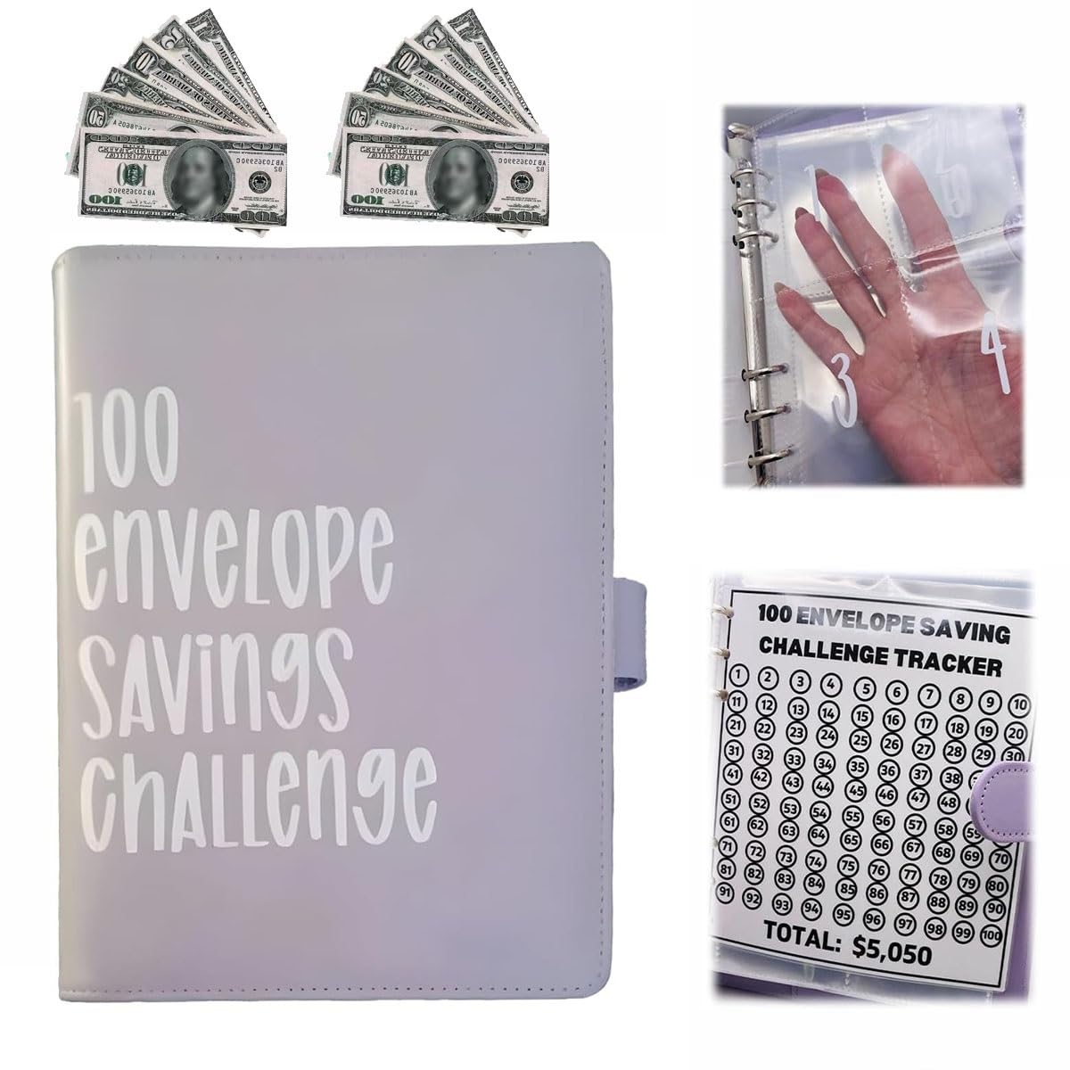 100 Envelope Challenge Binder