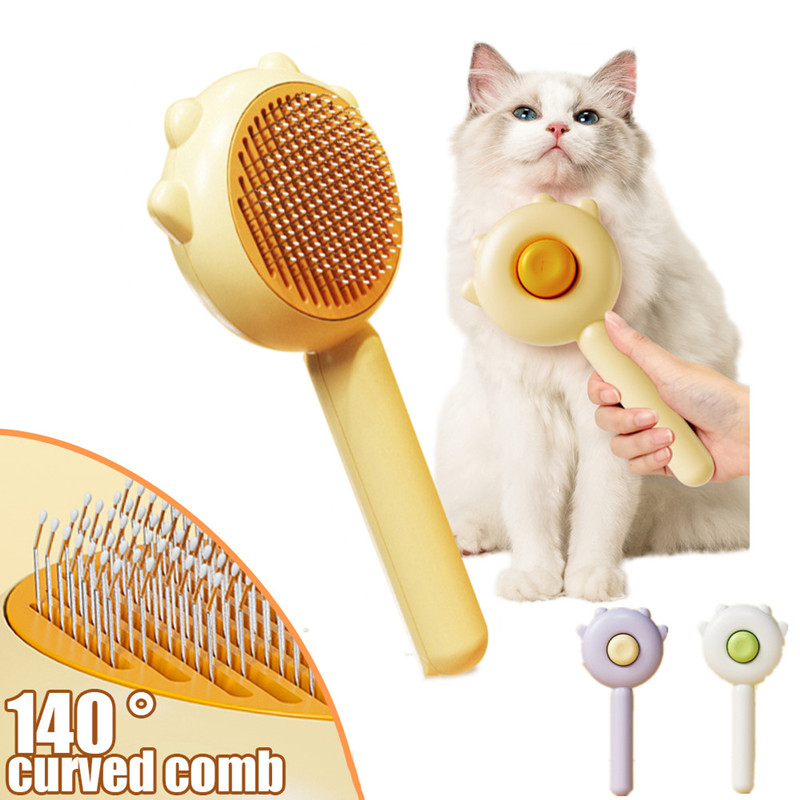 (🔥Last Day Promotion - 70%OFF) Pet Floating Hair Massage Comb-Buy 2 Get 1 Free