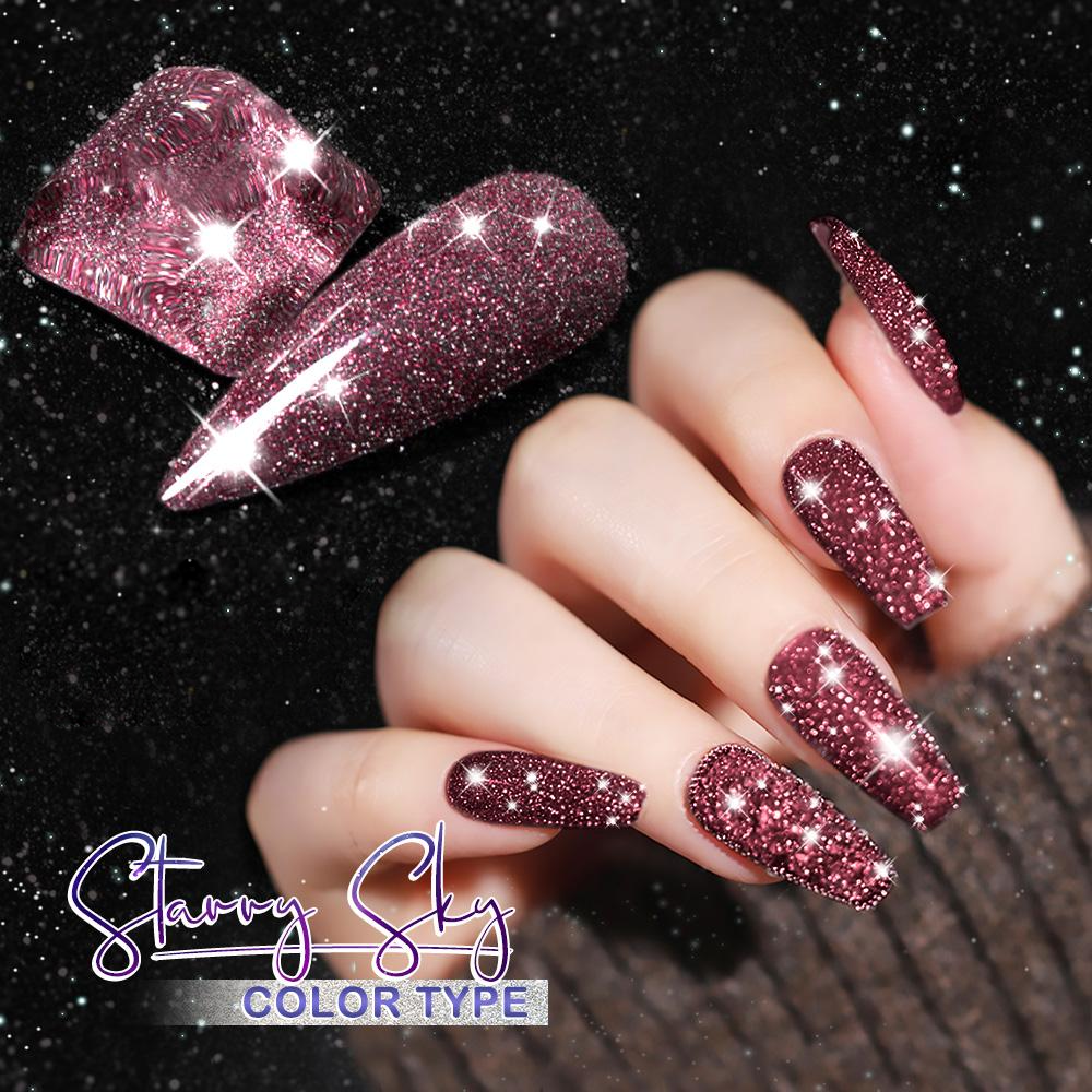 🎀Mother's Day 49% OFF🎁Dazzling Starry Sky Nail Polish