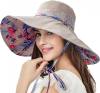 Packable Large Brim Sun Hat for Women - 6.7