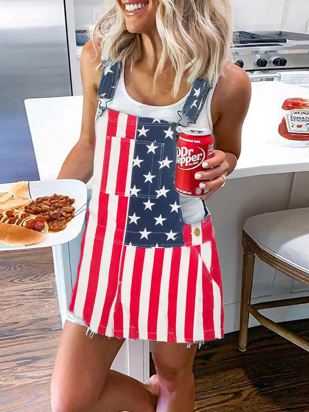 🎁TikTok Last Day Sale - 70% OFF🎉Festival Bib Overalls for Men Shorts Jumpsuit Adjustable Straps