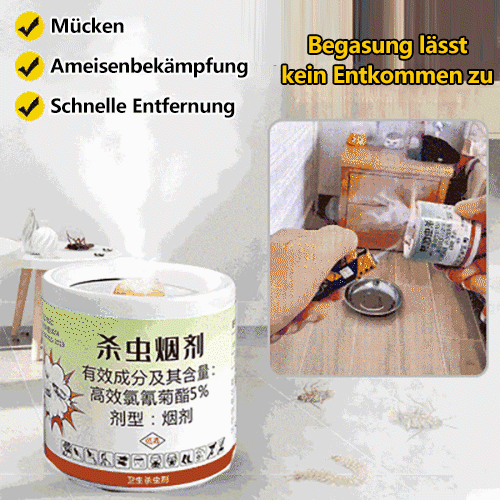 🔥Letzter Tag Verkauf 49% Rabatt🚫 Insektizid-Begasungsmittel