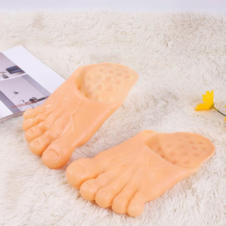 (Early Halloween Sale- 50% OFF) Halloween Simulation Big Toe Slippers- BUY 2 FREE SHIPPING