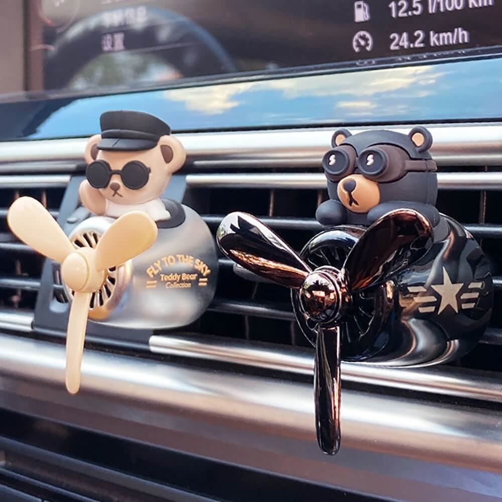 🔥LAST DAY 49% OFF- Haco Bear Car Diffuser
