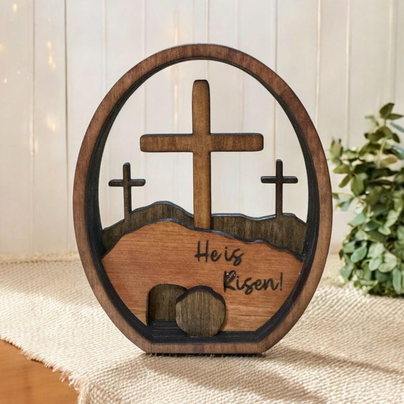 ✝️Christian EASTER Decoration | Resurrected TOMB(𝗠𝗮𝗿𝘁𝗶𝗻 𝗠𝘂𝗲𝗹𝗹𝗲𝗿®)