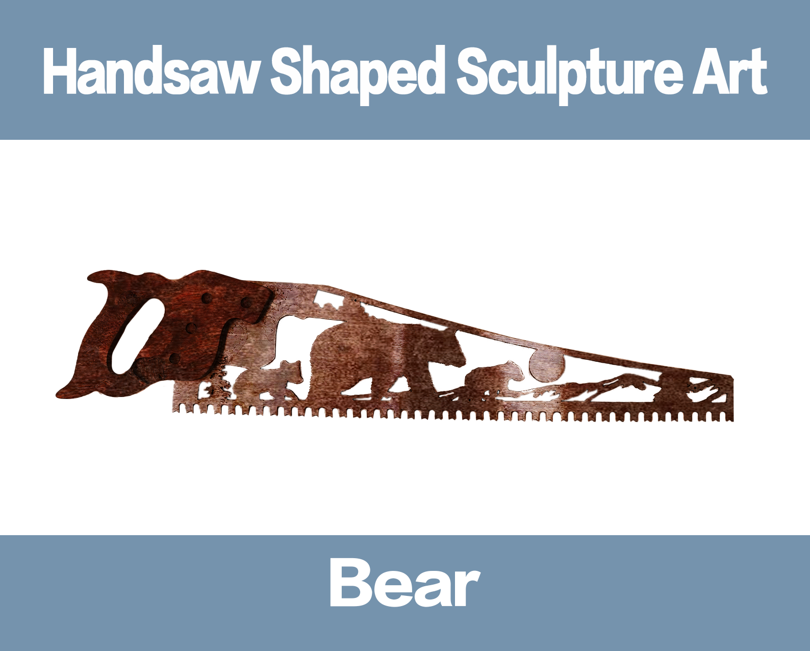 🔥Last day Clearance Sale 60% OFF🔥Handsaw Shaped Sculpture Art