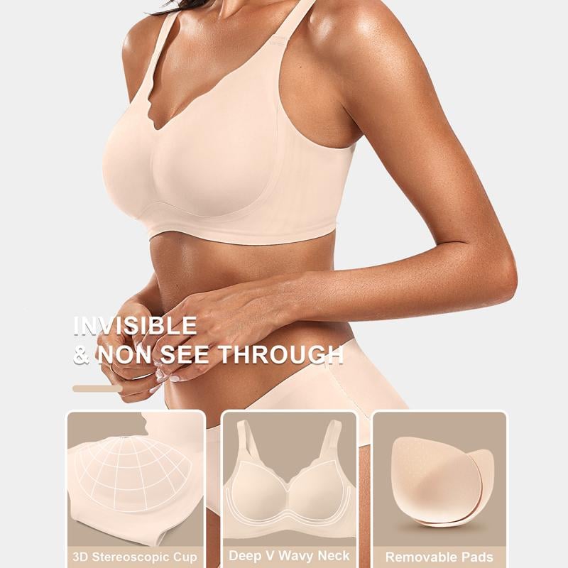 💥LAST DAY SALE 50% OFF💥Seamless Scalloped Push-Up Bra