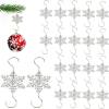 💥LAST DAY SALE 50% OFF💥Christmas S-Hooks with Snowflake(20pcs)