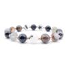 Shield III Shungite & Labradorite Bracelet with 8 Premium