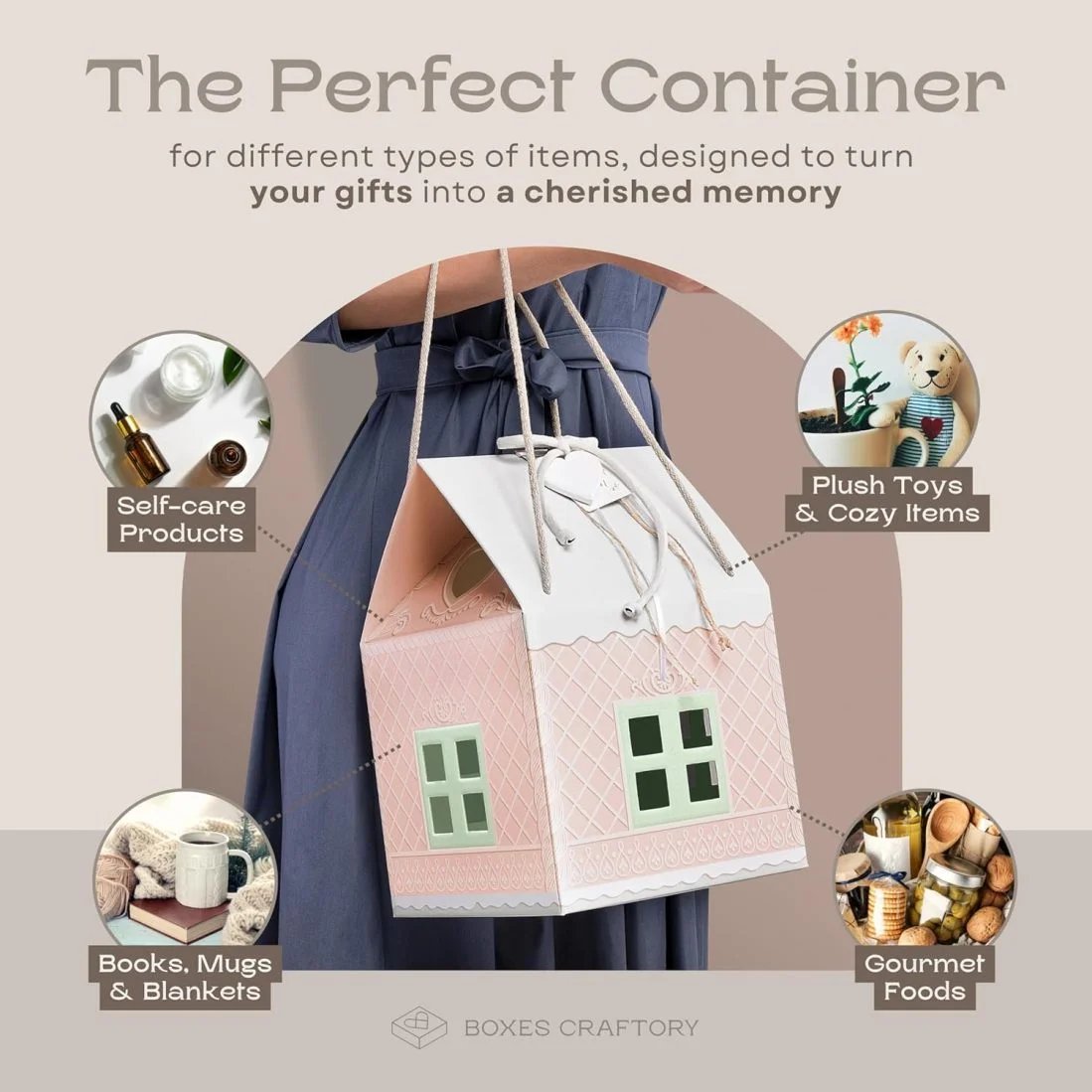 🎄 Weihnachten kommt früher 60% RABATT🎁Weihnachtswunderland-Cottage-Geschenkbox