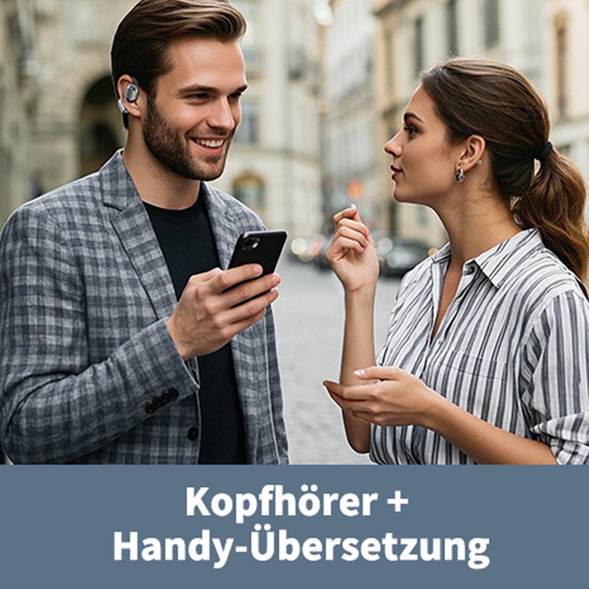🔥Letzter Tag Verkauf 49% Rabatt👂AI-Übersetzung Kabellose OWS Bluetooth 5,4-Ohrhörer (kompatibel mit iOS und Android)