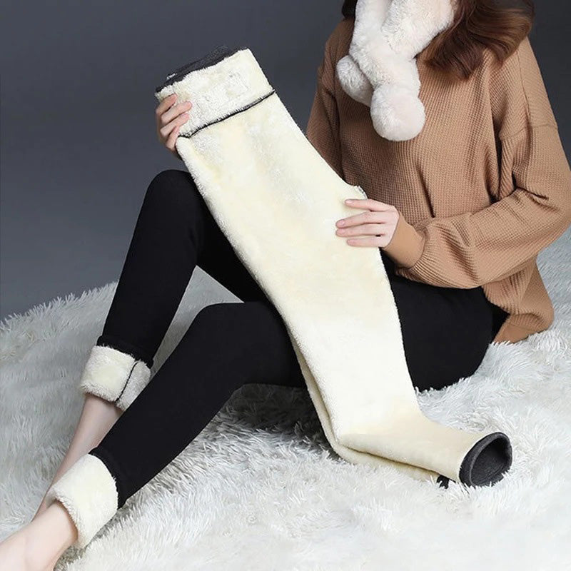 ⏰Clearance sales Save 70% OFF - Svahe Super Thick Cashmere Wool Leggings - Triple the warmth & Resistance of up to -45°C