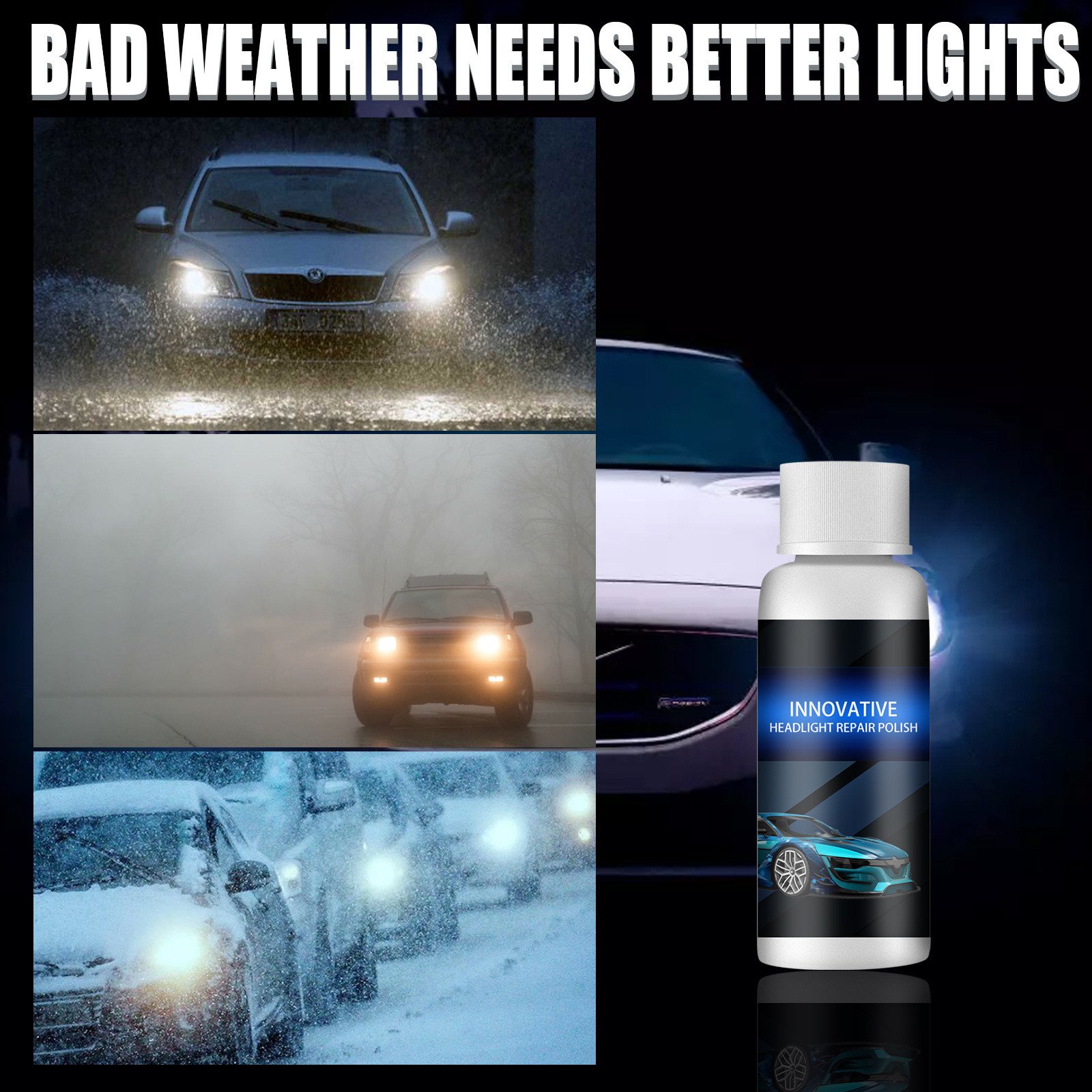 💥LAST DAY SALE 50% OFF💥Car Headlight Repair Fluid