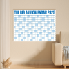 🎁Last Day Promotion 49% OFF - 🔥The Big A## Calendar 2025 | Dry Erase