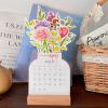 (🌲Early Christmas Sale- 50% OFF) 2024 Bloomy Flowers Desk Calendar