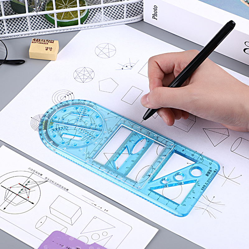 🔥 (Sunmer Hot Sale - 50% OFF) Multifunctional Geometric Rulers, Buy 2 Get Extra 10% OFF