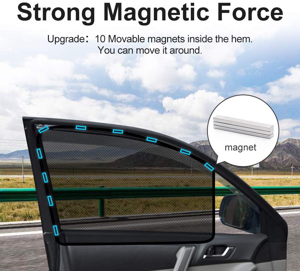 Summer Hot Sale 50% OFF - Magnetic Sunshade for Car Window  (2 Pack)