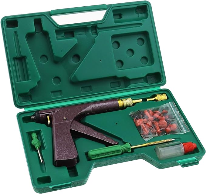 Tubeless Tyre Repair Kit, with Storage Box