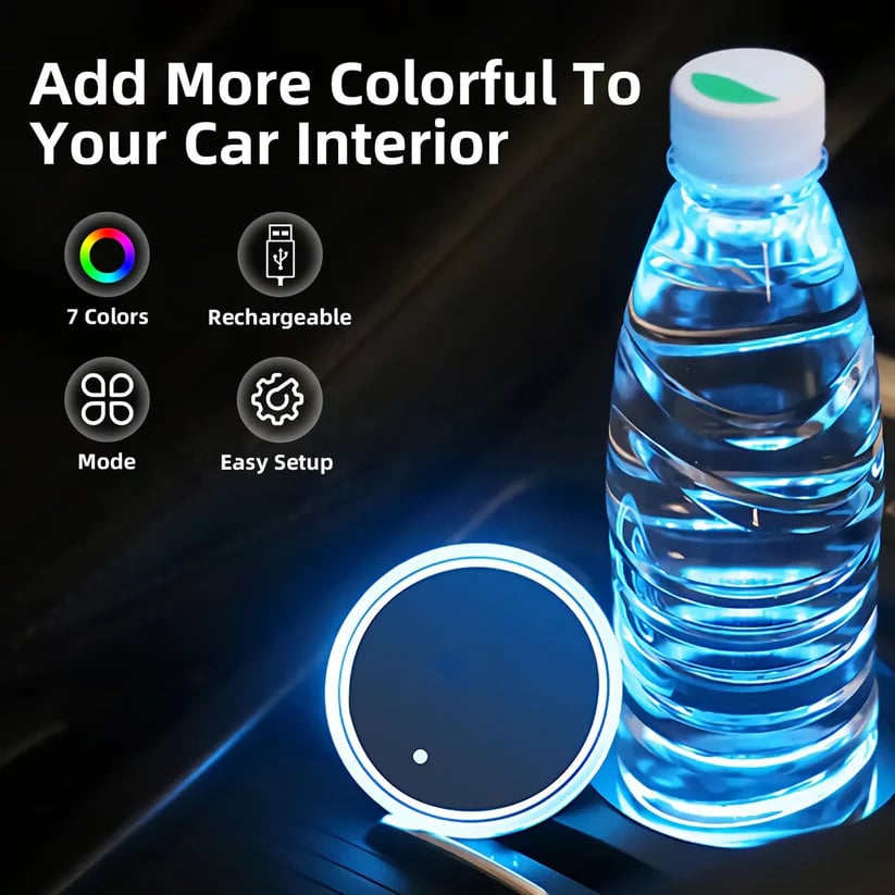 💥LAST DAY SALE 50% OFF💥LED Car Cup Holder Lights