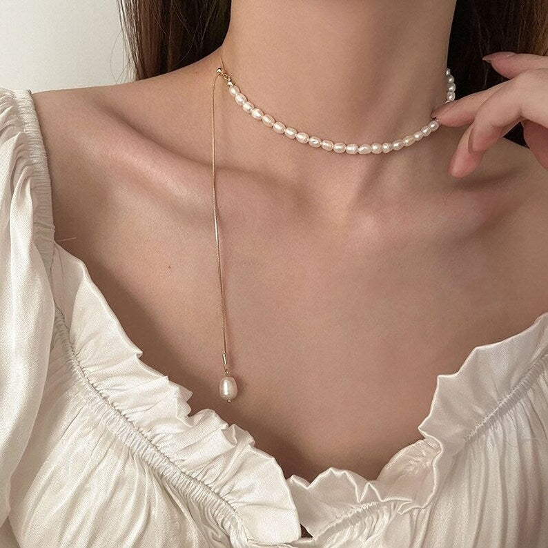 🔥Last Day Promotion 50% OFF🔥Golden Dream Retro Pearl Necklace