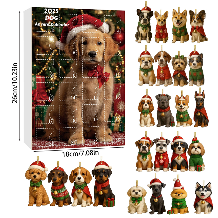 2025 Dogs Advent Calendar 🎄🐶