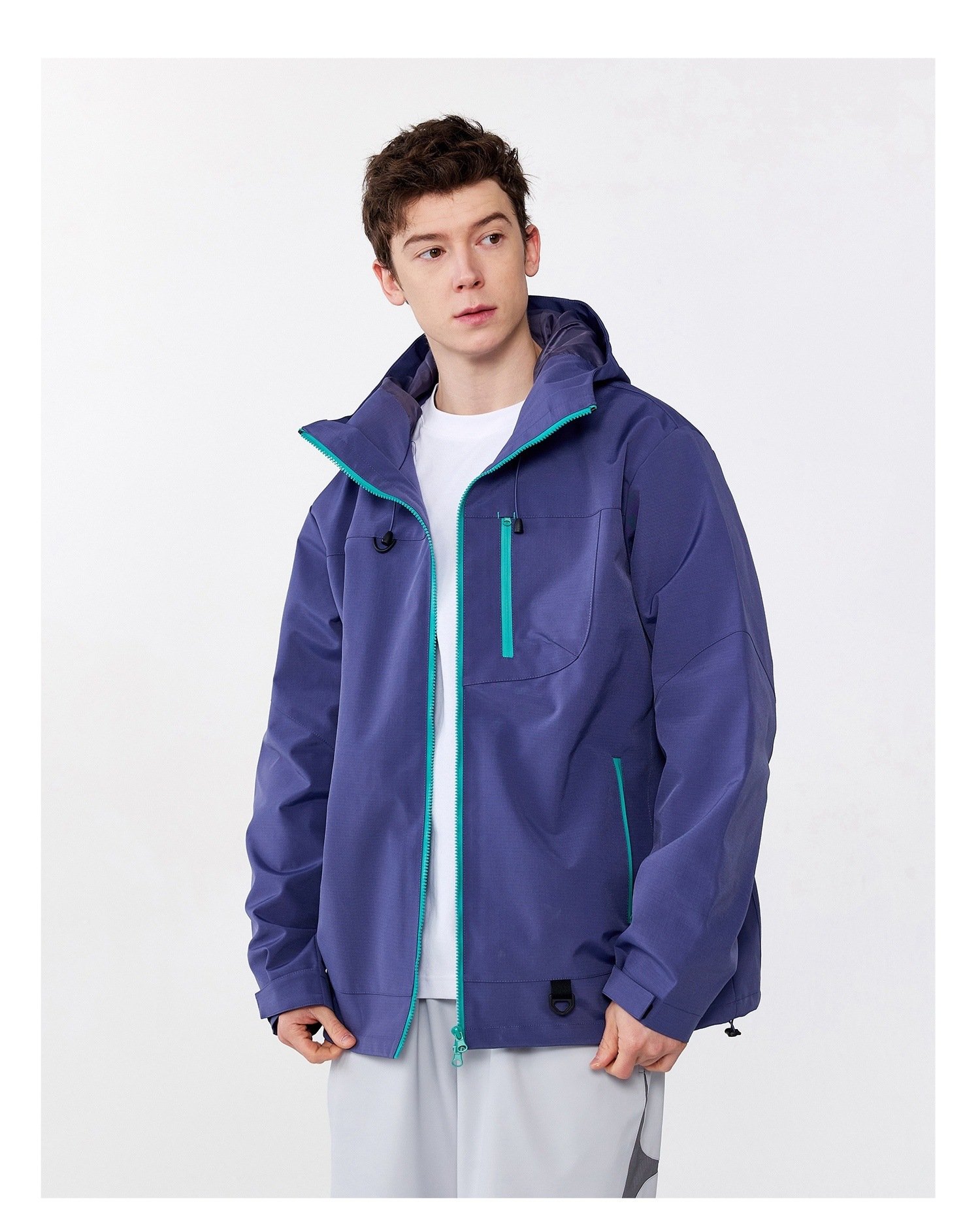 🔥Letzter Tag Verkauf 49% Rabatt🔥Wasserdichte Jacke: Wasserdichte Jacke mit 3D-Schnitt