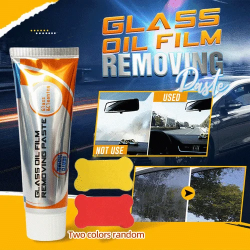 Un acheté, un offert !🔥🔥Pâte pour enlever le film d'huile du verre