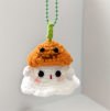 👻Crochet cute ghost keychain 💖