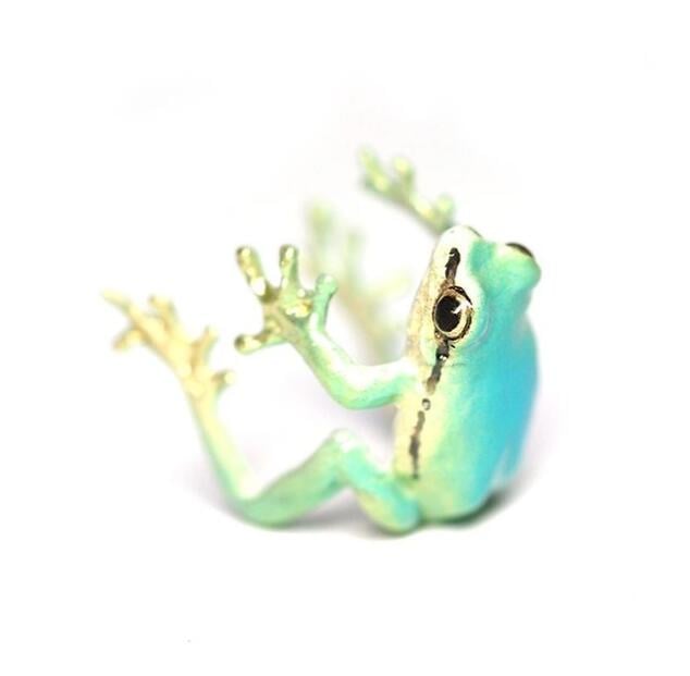 (🔥Last Day 50% OFF) Latest-Tree Frog Ring & Earrings