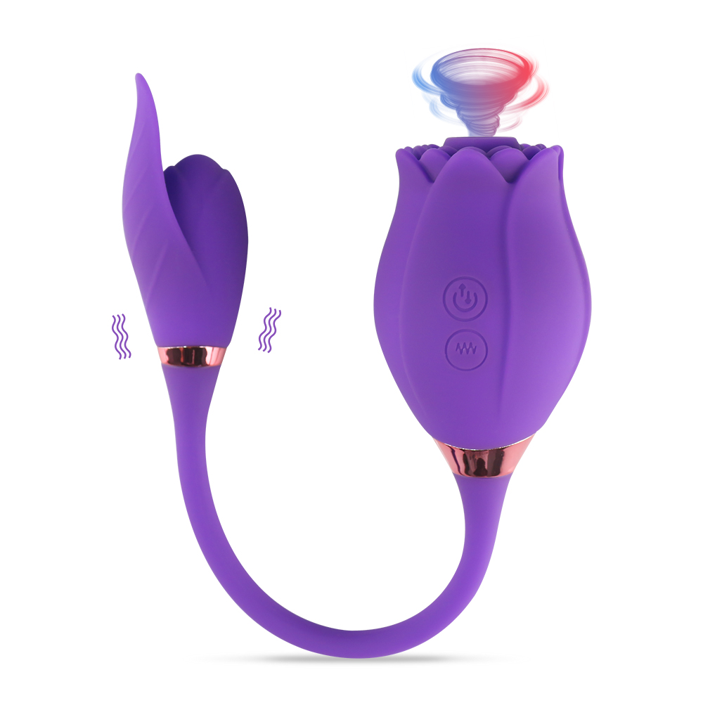 SHEMESIX - Ladies Rose Masturbation Device Sucking Multi-Frequency Vibrations Provoking Masturbation And Vibrating Eggs