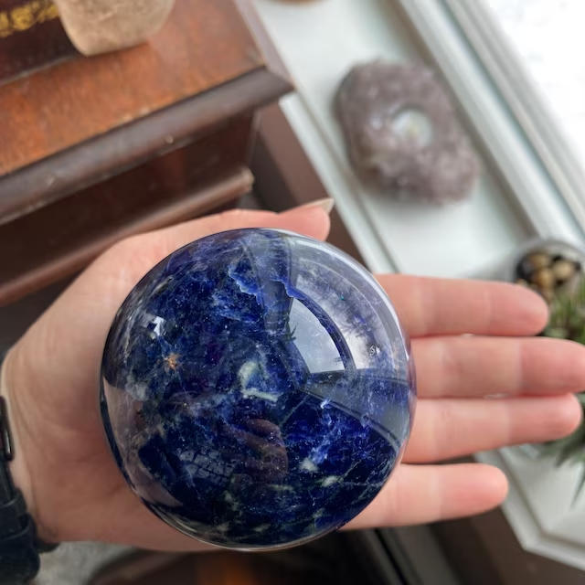 🔥Handmade Planet Natural Sodalite Ball - Buy 2 Free Shipping