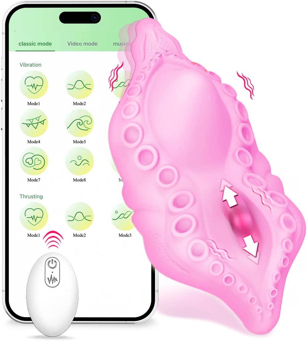 Lady Butterfly Vibrator Wearable Control Vibrating Egg Female Sex Toy -  WS-23100