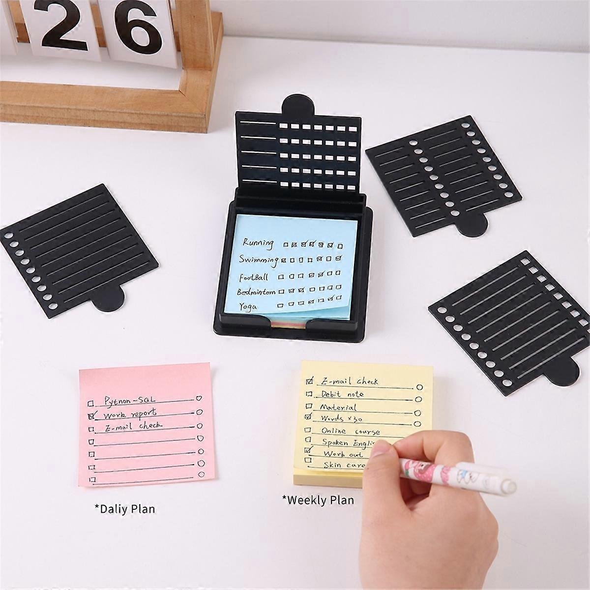 🔥Last Day Promotion 50% OFF🔥Ultimate Sticky Note Holder + 5 Versatile Templates – Organize Notes, Boost Productivity & Master Daily Planning