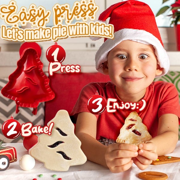 (🎄Early Christmas 50% OFF)- Christmas One-press Hand Pie Maker