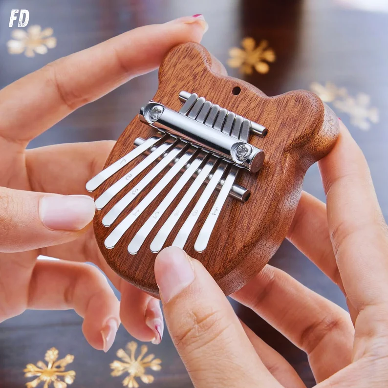 🔥(EARLY CHRISTMAS SALE - 49% OFF) 🎁Kalimba 8 Key Exquisite Finger Thumb Piano, BUY 2 GET 1 FREE (3PCS)