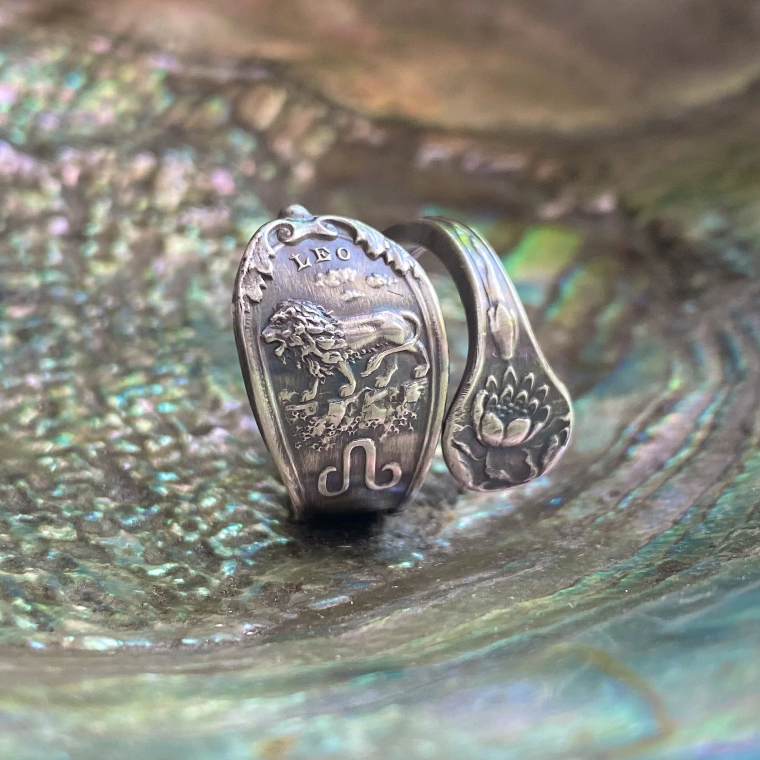 🔥LAST DAY 60% OFF✨Handcrafted Sterling Silver Spoon Ring - Made from Authentic Vintage Silver