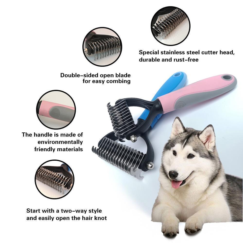 Pet Grooming Safe Deshedding Brush