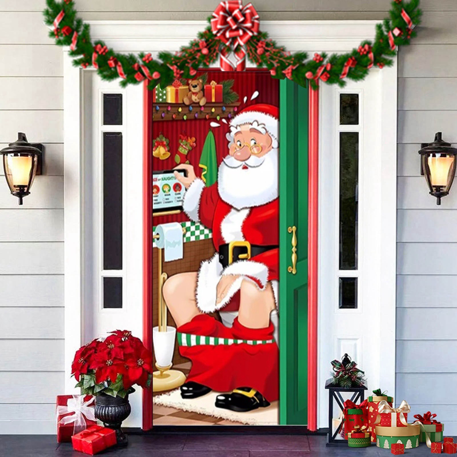 🎄Limited OFFER- 2024 Christmas Front Door Decoration