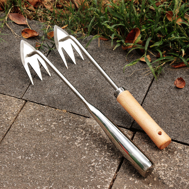 Last Day Sale 60% OFF🔥 New Gardening Hand Stainless Steel Multifunctional Weeder Tools