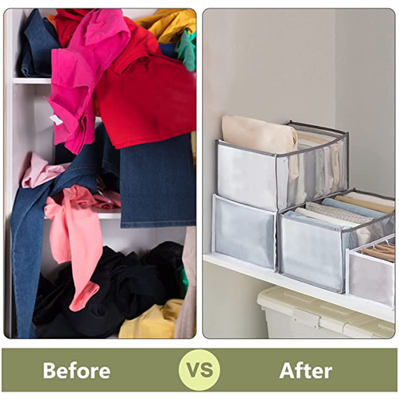 Last Day 50% OFF- Wardrobe Clothes Organizer- Buy 6 get Extra 15% OFF