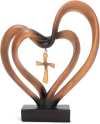 🔥Last Day 70% OFF🔥Easter Jesus Entwined Hearts Cross💞