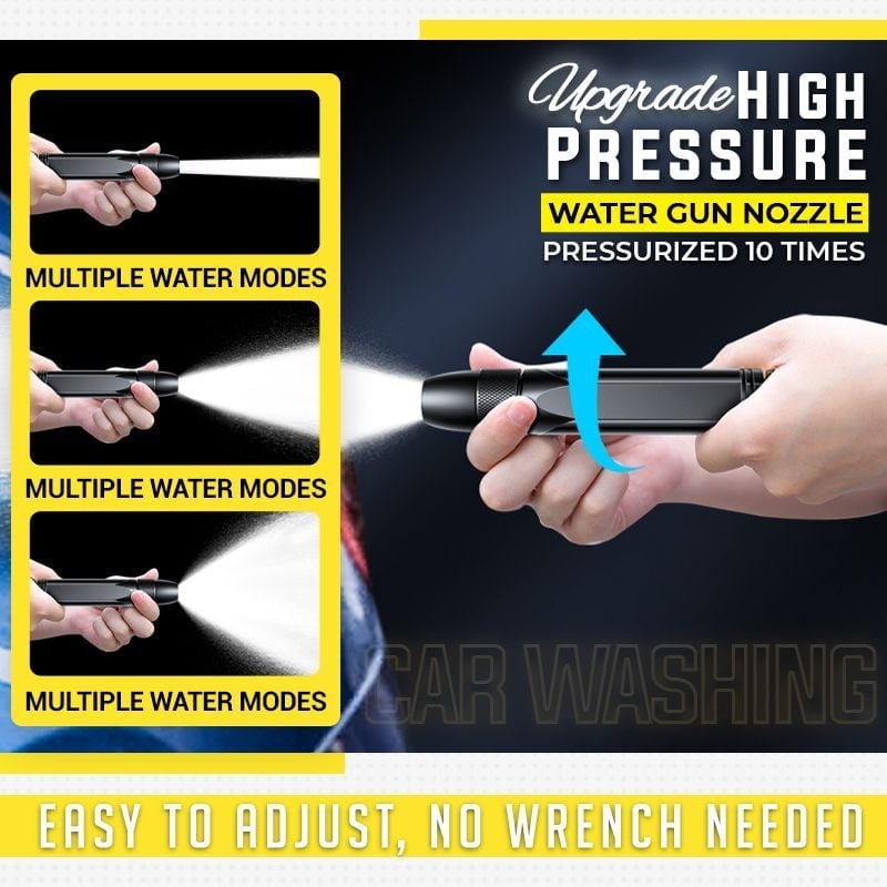 (🌲Early Christmas Sale- SAVE 48% OFF) High Pressure Car Washing Water Nozzle (buy 2 get 1 free NOW)