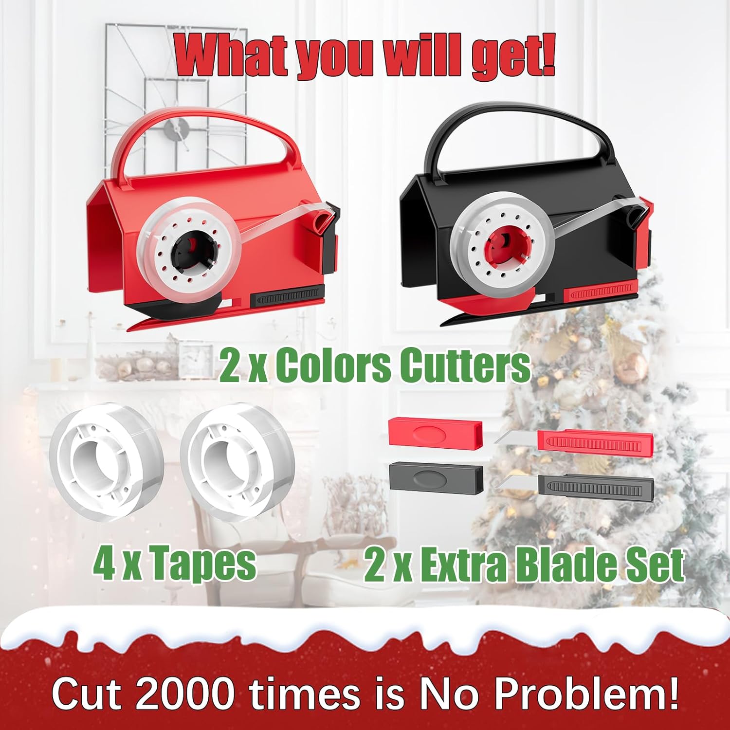 🔥Last Day Promotion 50% OFF🔥Wrapping Paper Cutter