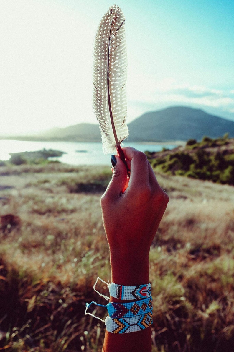 Prayer Feather- Banish Unwanted Energies