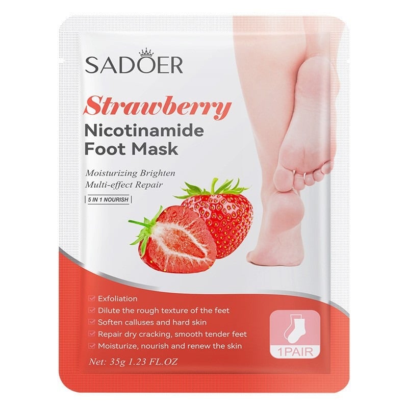 🔥Last Day Promotion 50% OFF💥Niacinamide Foot Mask Rejuvenating Flower and Fruit Essence
