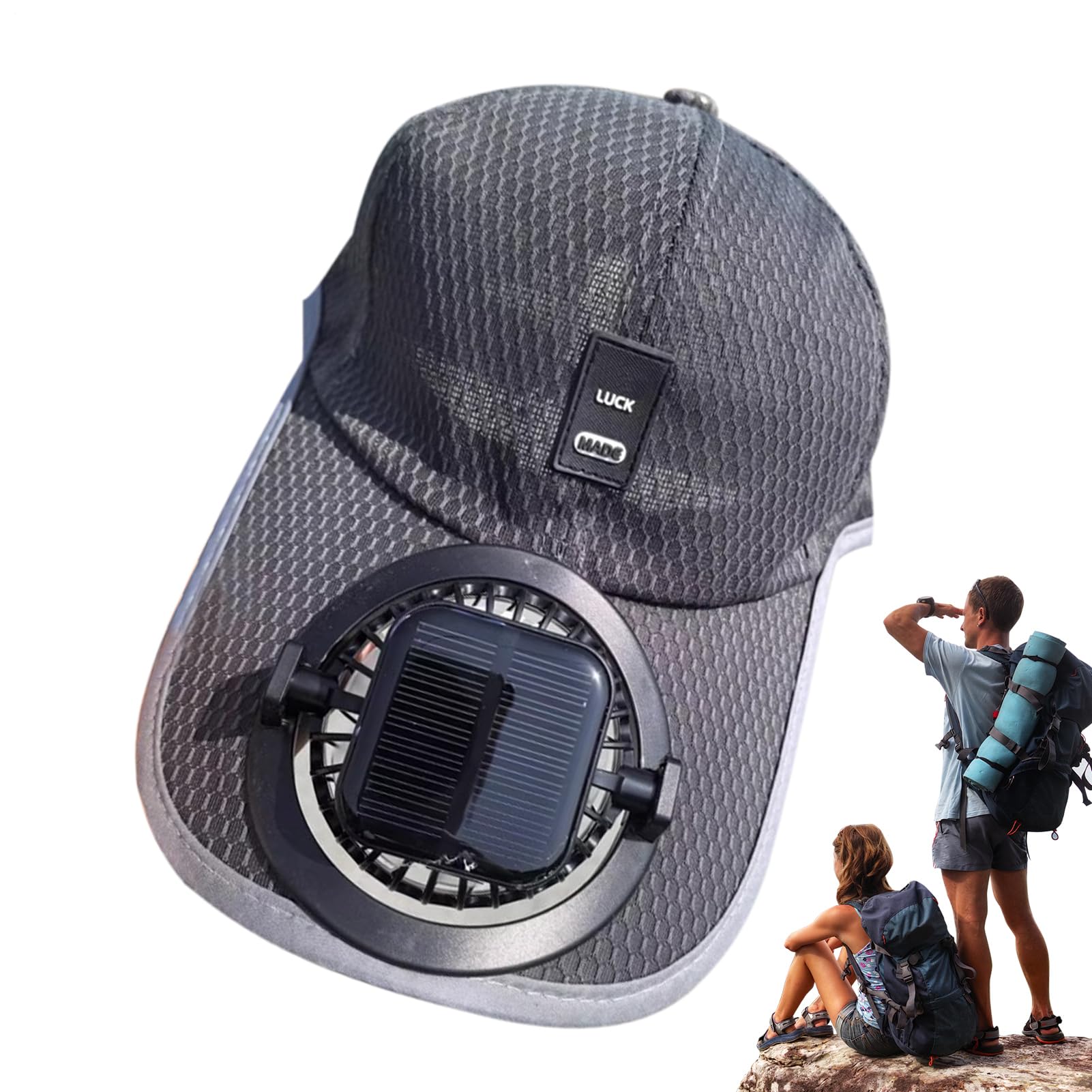 ⏰LAST DAY SALE 50% OFF💥Solar Rechargeable Peaked Cap