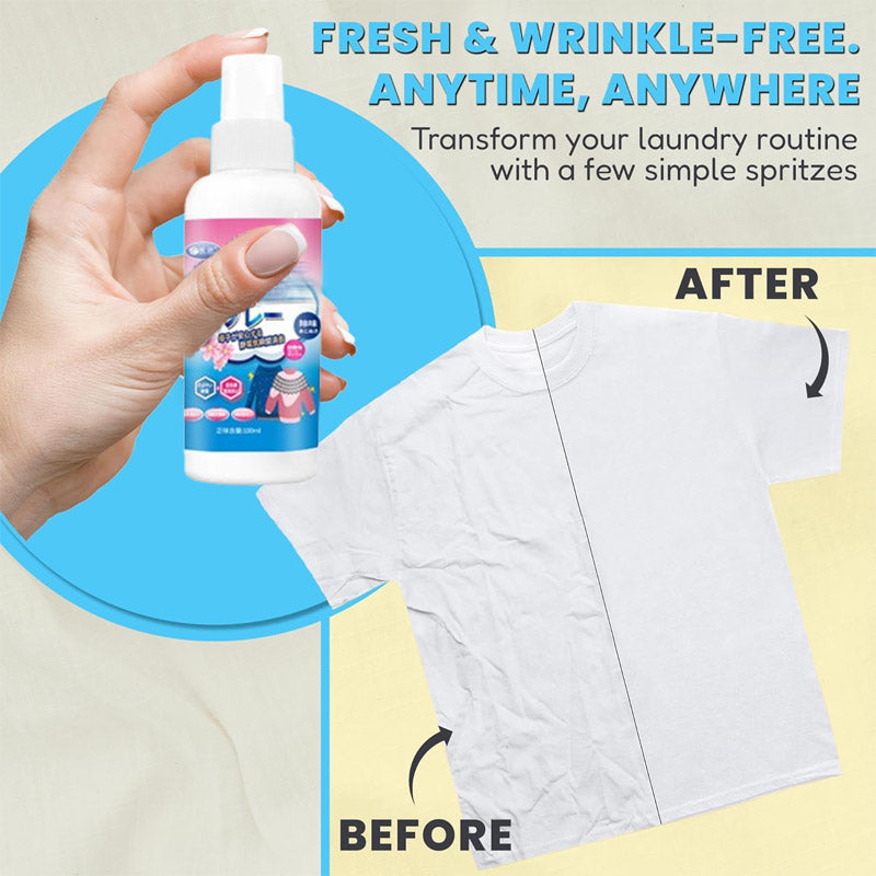 🔥Last Day Sale - 70% OFF💥Anti-Static Clothes Wrinkle Removal Spray