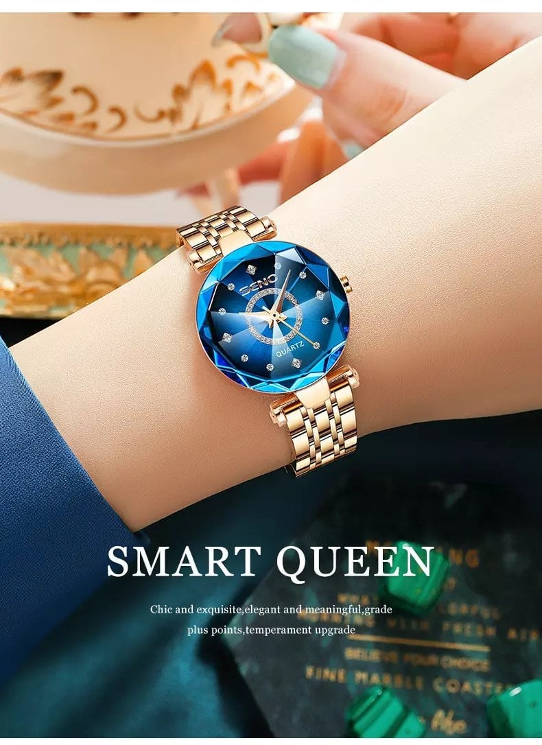 (🌲EARLY CHRISTMAS SALE - 50% OFF) 💖Starry Women's Stainless Steel Watch - Buy 2 Free Shipping