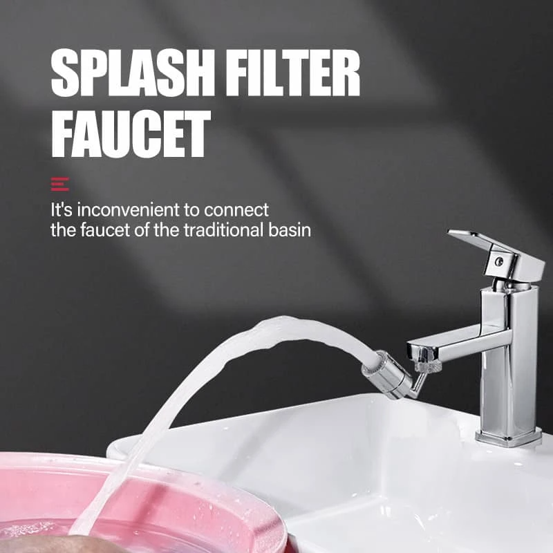 (Mother's Day Promotion- 50% OFF) Universal Splash Filter Faucet