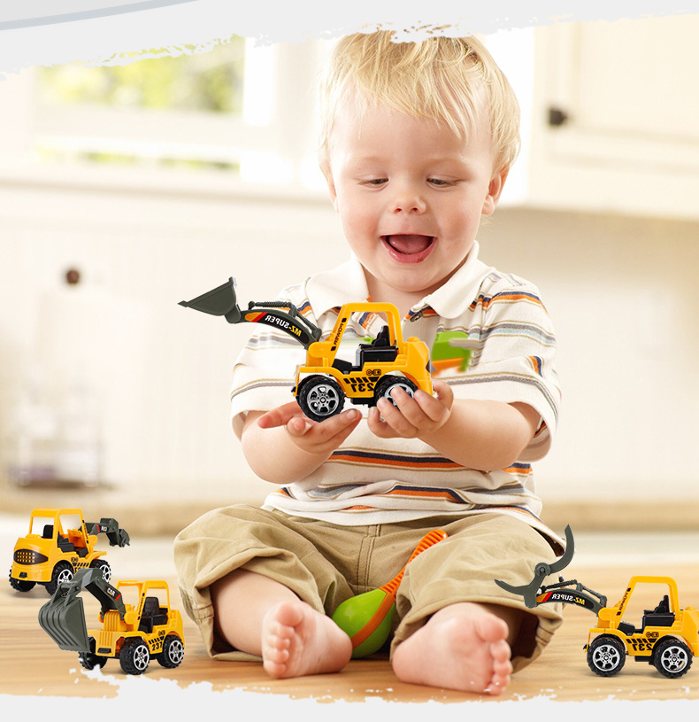 Christmas Hot Sale 48% OFF - Press and go engineering car toys - Buy 6 Free Shipping NOW